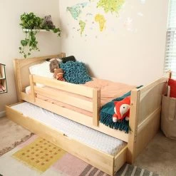 Maxtrix Twin XL Basic Bed - Low -Kid Furniture 1000 XL NS 1582216457301 656x656 crop center c036df15 3909 4665 942a 6d7b301ccb56