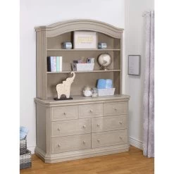 Sorelle Vista Elite Hutch 11 Sorelle Vista Elite Hutch -Kid Furniture 200501VistaBrixyHeritageFogHutchandDresserHUTCHRETOUCHEDFROMGREYv2F 8c5aeae7 ce51 4a7c b48c 2d924473305a