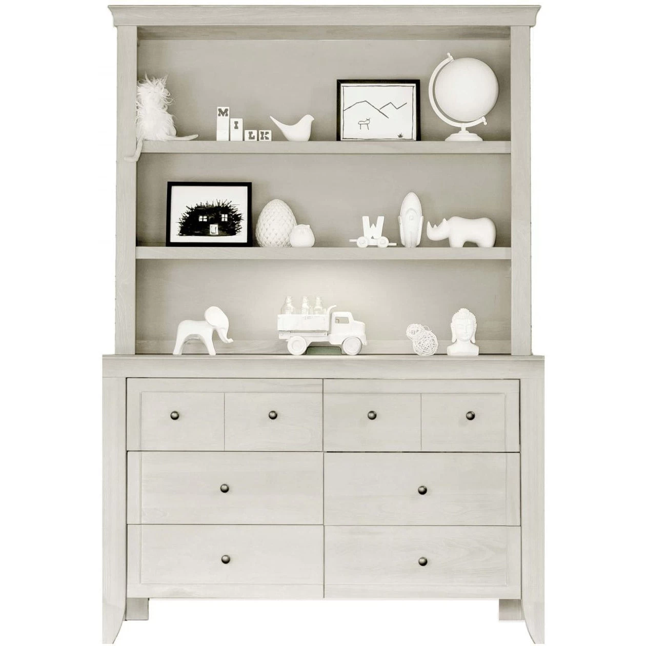 Milk Street Cameo Hutch/Bookcase 3 Milk Street Cameo Hutch/Bookcase