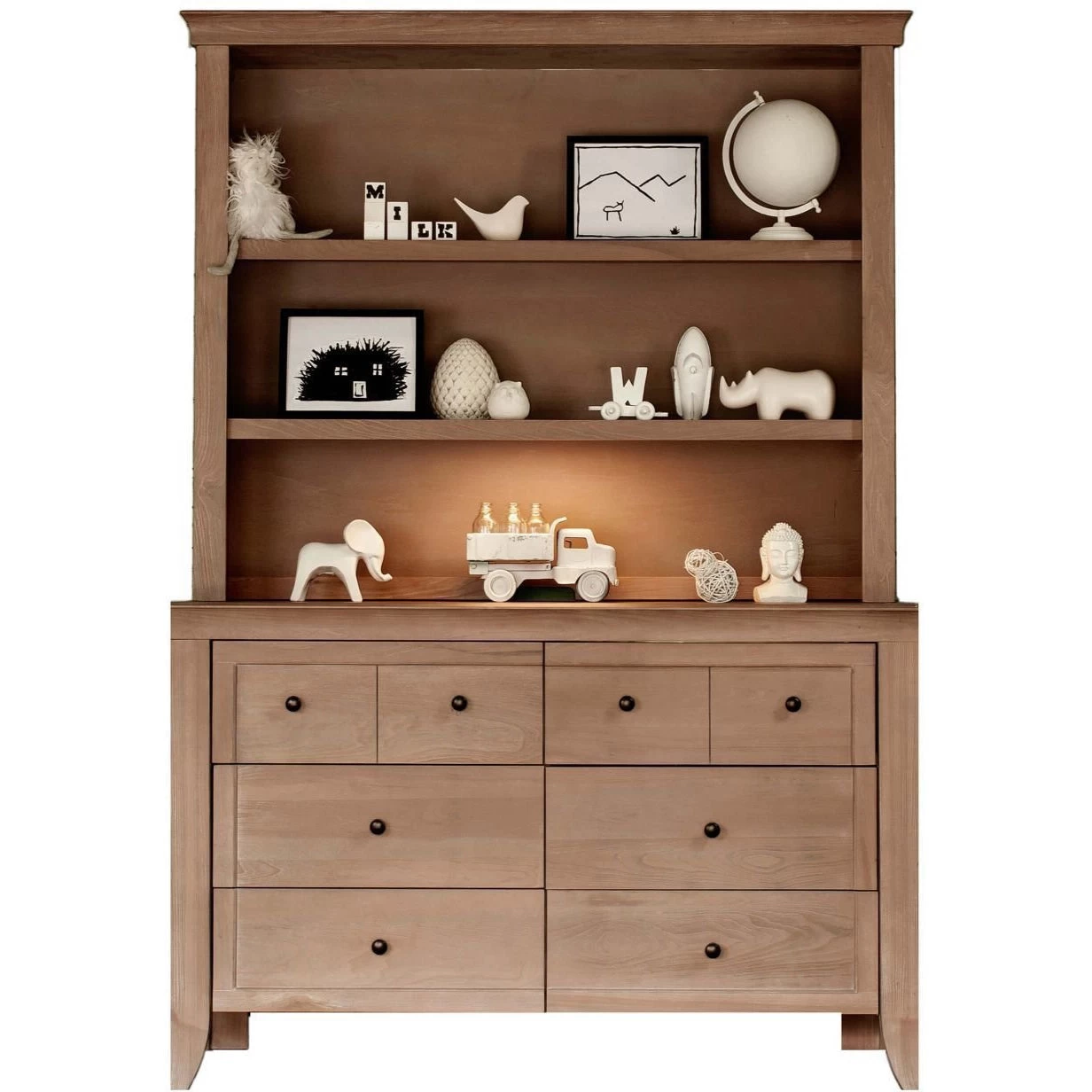 Milk Street Cameo Hutch/Bookcase 4 Milk Street Cameo Hutch/Bookcase - Image 2