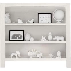 Milk Street True Hutch/ Bookcase -Kid Furniture 307 SS bookcase silo white 9d8ee1f4 d4eb 4457 bb18 987db09e7142