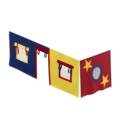 Maxtrix Twin Low Loft / Bunk Under Bed Curtain -Kid Furniture 3220 029 c9f7762d 3122 4187 a2d0 b52a526bee9c