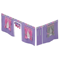 Maxtrix Full Low Loft / Bunk Underbed Curtain 22 Maxtrix Full Low Loft / Bunk Underbed Curtain -Kid Furniture 3250 056