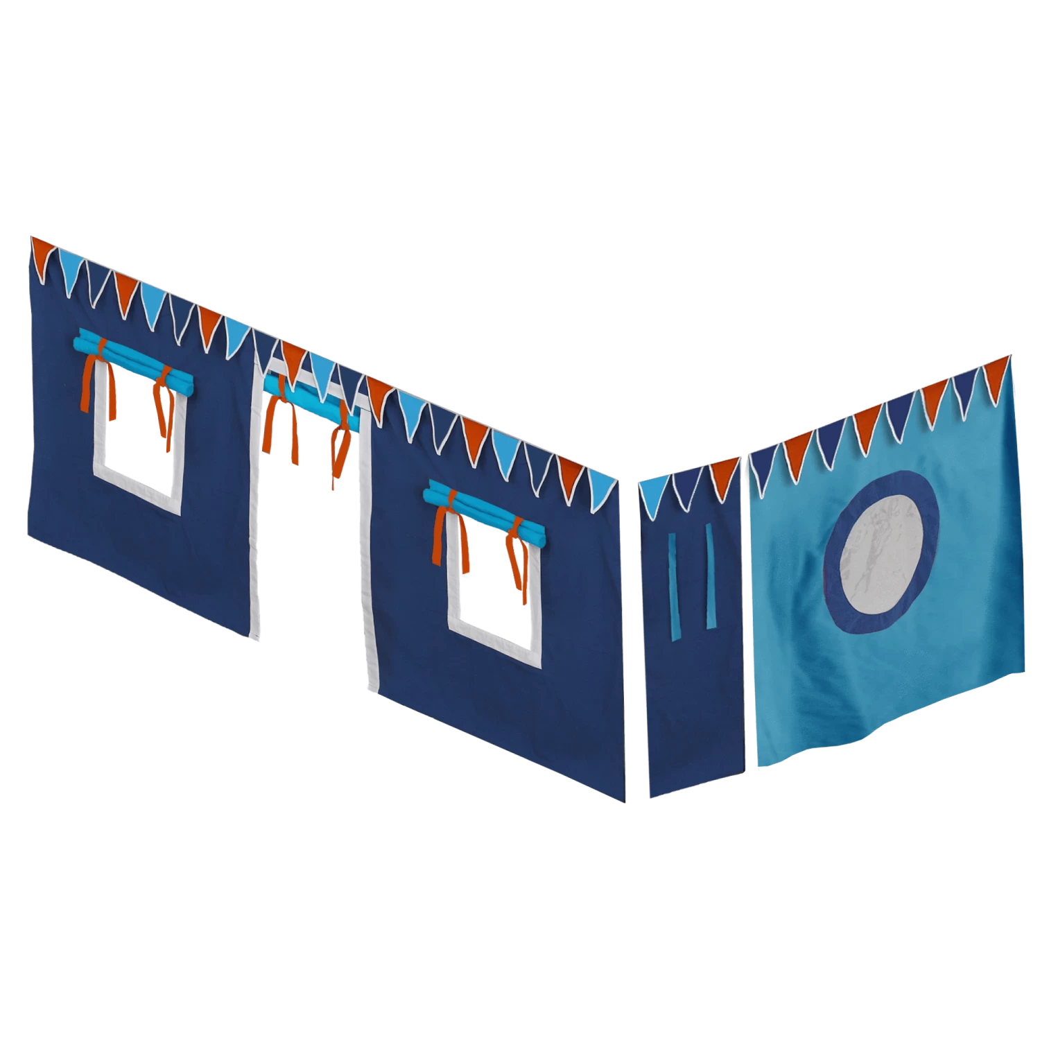 Maxtrix Full Low Loft / Bunk Underbed Curtain 4 Maxtrix Full Low Loft / Bunk Underbed Curtain - Image 2