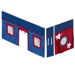 Maxtrix Full Mid Loft Underbed Curtain -Kid Furniture 3660 021 fac92e19 9797 4005 b062 f552f7eccd8c