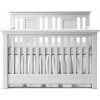 Romina Karisma Convertible Crib (Open Back) -Kid Furniture 5502 SolidWhite 3 baaf7062 b2fd 4f23 a742 1f1056680f4a