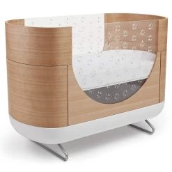 Ubabub Pod 2-in-1 Convertible Crib With Toddler Bed Conversion Kit