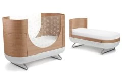 Ubabub Pod 2-in-1 Convertible Crib With Toddler Bed Conversion Kit -Kid Furniture 81gKMtCi3DL. SL1500