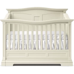 Romina Imperio Convertible Crib (Solid Panel) -Kid Furniture 850x BiancoSatinato Gloss 00000