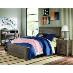 Legacy Classic Kids Bunkhouse Louvered Panel Full Bed -Kid Furniture 8830 4104K BR RS 078d2127 116e 4a01 aba7 2eab7c736c3c