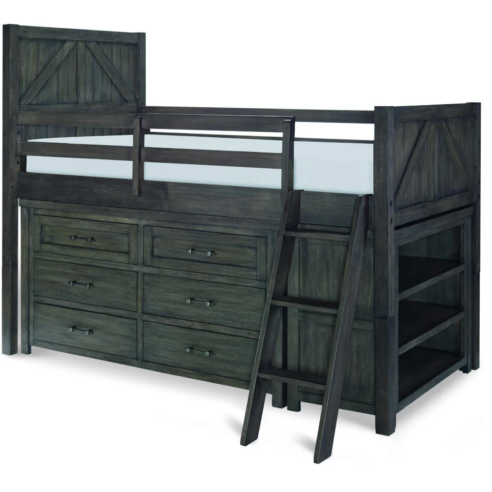 Legacy Classic Kids Bunkhouse Mid Loft Twin Bed 5 Legacy Classic Kids Bunkhouse Mid Loft Twin Bed - Image 3