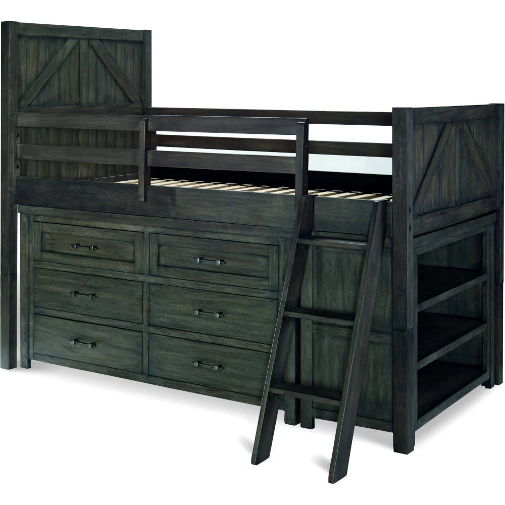 Legacy Classic Kids Bunkhouse Mid Loft Twin Bed 6 Legacy Classic Kids Bunkhouse Mid Loft Twin Bed - Image 4