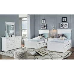 Legacy Classic Kids Canterbury Twin Panel Bed -Kid Furniture 9815 4103K 3101 9300 0100 1100 2200Final 0c8fcbf7 7603 47c4 9ff7 682047640851