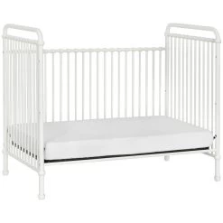 Namesake Abigail 3-in-1 Convertible Crib -Kid Furniture B15501WX White Background 03