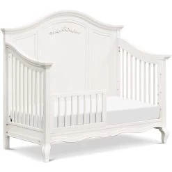 Franklin & Ben Mirabelle Toddler Bed Conversion Kit -Kid Furniture B19601RW White Background 03 55bbd566 eee9 4df6 bbc3 46f5c47b6f22