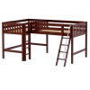 Maxtrix Twin Full Medium Corner Loft Bed -Kid Furniture BOTH CS