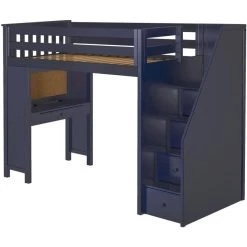Jackpot Deluxe Brighton Staircase Loft Bed Study -Kid Furniture BRIGHTON B with CB 1024x1024 1