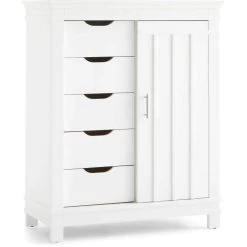 Kid Furniture -Kid Furniture Bocca White Chifforobe SR