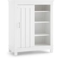 Dolce Babi Bocca Chifforobe -Kid Furniture Bocca White Chifforobe SR Alt