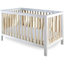 Milk Street Branch Convertible Crib -Kid Furniture BranchCribNaturalSnowSilo 9c8096d6 42a6 4623 8d6a e0e10feb8e21