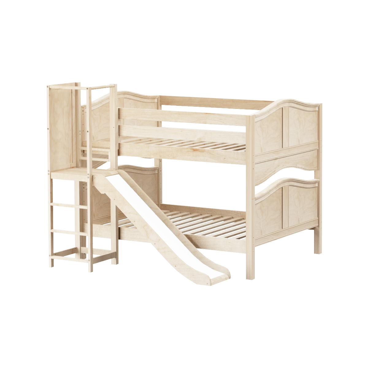 Maxtrix Full Low Bunk Bed With Slide Platform 4 Maxtrix Full Low Bunk Bed With Slide Platform - Image 2