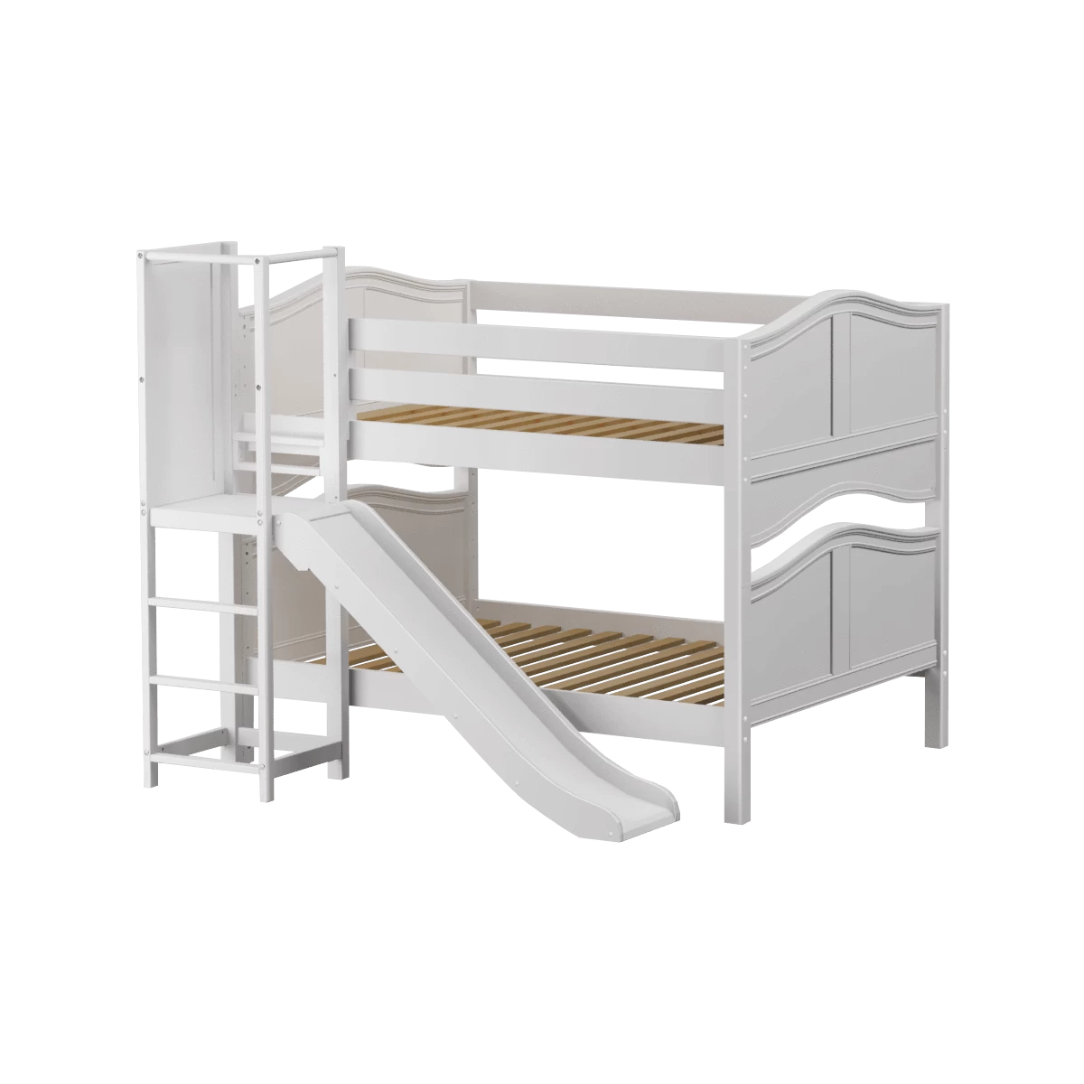 Maxtrix Full Low Bunk Bed With Slide Platform 6 Maxtrix Full Low Bunk Bed With Slide Platform - Image 4