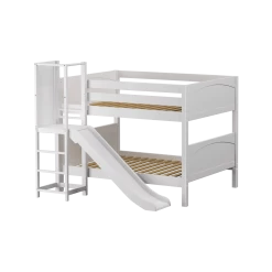 Maxtrix Full Low Bunk Bed With Slide Platform 26 Maxtrix Full Low Bunk Bed With Slide Platform -Kid Furniture CHANT WP 74440d8a 44bc 473b a396 73c1205e50b0