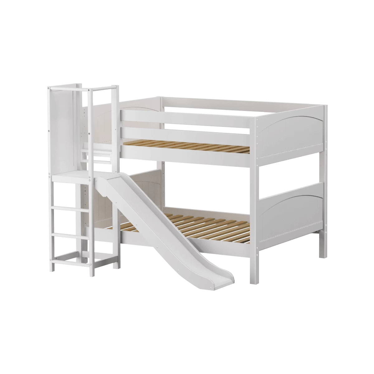 Maxtrix Full Low Bunk Bed With Slide Platform 8 Maxtrix Full Low Bunk Bed With Slide Platform - Image 6