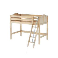 Maxtrix Twin Mid Loft Bed -Kid Furniture CHAP NC