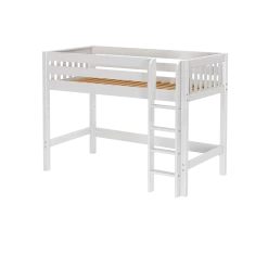 Maxtrix Twin Mid Loft Bed -Kid Furniture CHIP WS cf5247ac a524 4f6c b0df fa690b9d2b28