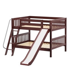 Maxtrix Full Low Bunk Bed With Slide 30 Maxtrix Full Low Bunk Bed With Slide -Kid Furniture CLIFF CS
