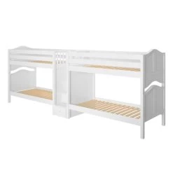 Maxtrix Twin Medium Quadruple Bunk Bed With Stairs 12 Maxtrix Twin Medium Quadruple Bunk Bed With Stairs -Kid Furniture COOL WC