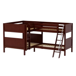 Maxtrix Full Medium Corner Bunk Bed -Kid Furniture CROSS CP d811cc93 3c7b 44ce acaa 836d477c174a