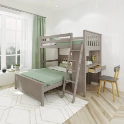 Jackpot Deluxe Canterbury Loft Bed Study + Full Bed