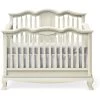 Romina Cleopatra Convertible Crib (Open Back) -Kid Furniture Cleopatra ConvertibleCrib OpenBack BiancoSatinato 1 440f9ac4 3822 411a b77d cfa4d0be43df