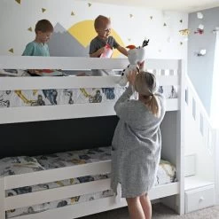 Maxtrix Twin Medium Bunk Bed With Stairs 29 Maxtrix Twin Medium Bunk Bed With Stairs -Kid Furniture DSC7510 1585854289304 656x656 crop center 50afa487 03d2 4c16 8a0d 41e3d055d96e