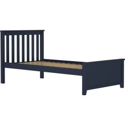 Jackpot Deluxe Dublin Twin Platform Bed -Kid Furniture DUBLINTWINBEDBLUERIGHT a7870a70 ec64 4f79 8bcc ba1fbc9d59f2