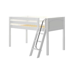 Maxtrix Twin Low Loft Bed -Kid Furniture EASY RIDER WP