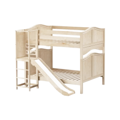 Maxtrix Full High Bunk Bed With Slide Platform 26 Maxtrix Full High Bunk Bed With Slide Platform -Kid Furniture EMPIRE NC