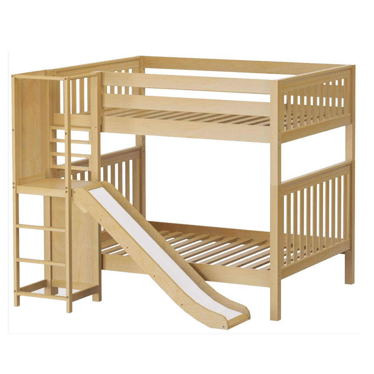 Maxtrix Full High Bunk Bed With Slide Platform 17 Maxtrix Full High Bunk Bed With Slide Platform - Image 15