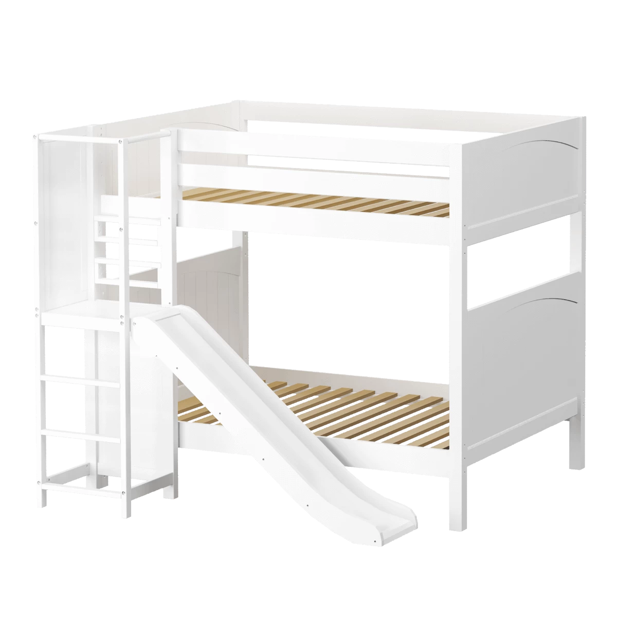 Maxtrix Full High Bunk Bed With Slide Platform 13 Maxtrix Full High Bunk Bed With Slide Platform - Image 11