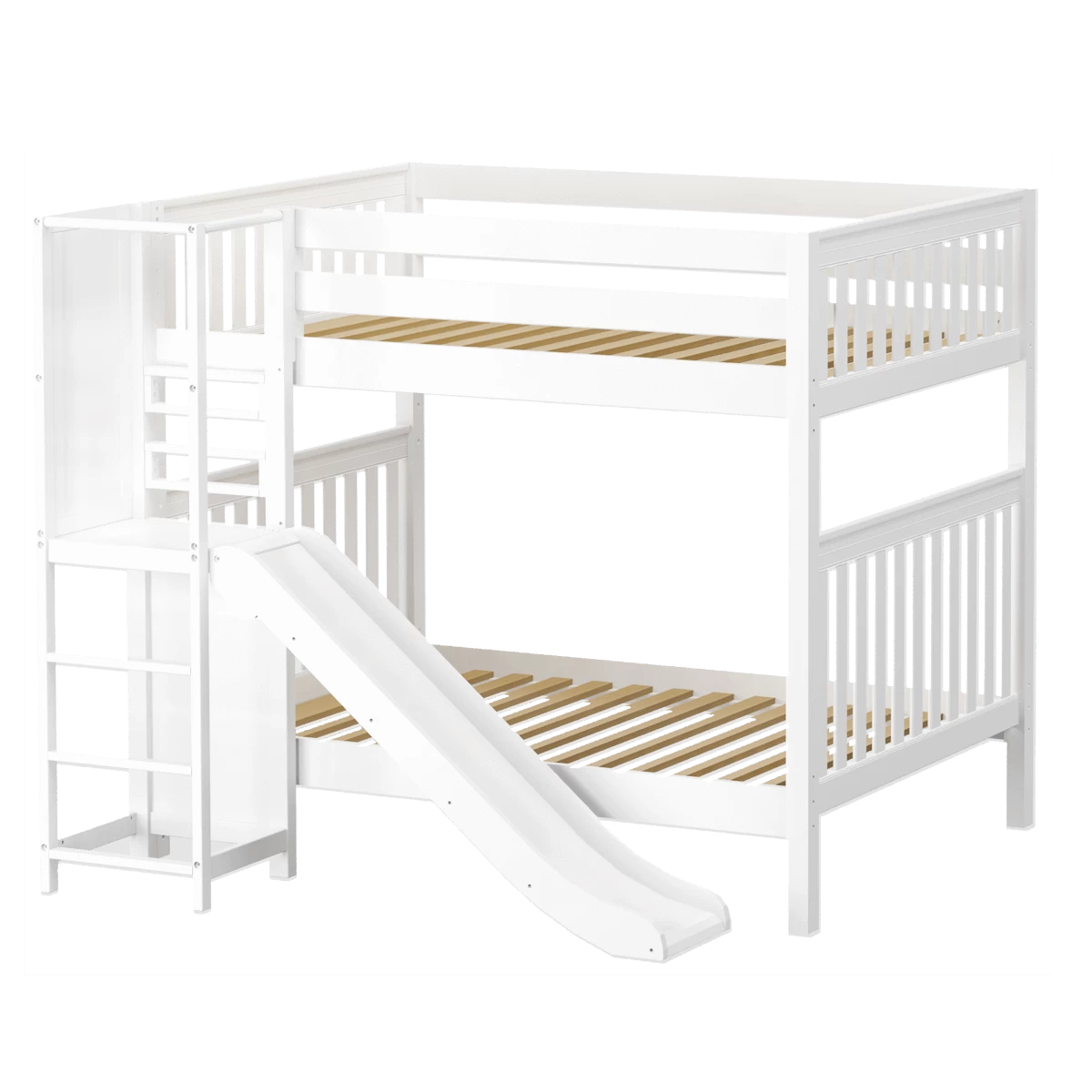 Maxtrix Full High Bunk Bed With Slide Platform 6 Maxtrix Full High Bunk Bed With Slide Platform - Image 4