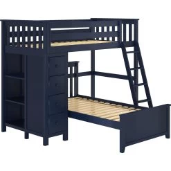 Jackpot Deluxe Edinburgh All In One Loft Bed Storage + Twin Bed -Kid Furniture Edinburgh1BR 7a3139fd bc62 465a 97c3 bd9dd82490fc