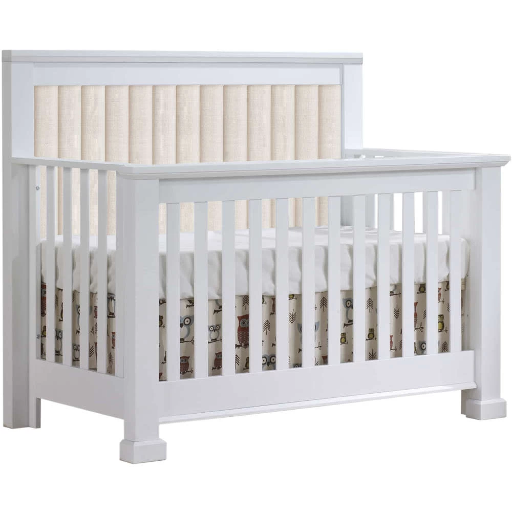Natart Taylor ''5-in-1'' Convertible Crib With Upholstered Panel 5 Natart Taylor ''5-in-1'' Convertible Crib With Upholstered Panel - Image 3