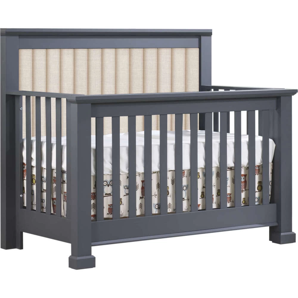 Natart Taylor ''5-in-1'' Convertible Crib With Upholstered Panel 6 Natart Taylor ''5-in-1'' Convertible Crib With Upholstered Panel - Image 4
