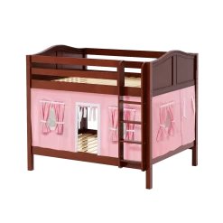 Maxtrix Full Medium Bunk Bed With Straight Ladder + Curtain 35 Maxtrix Full Medium Bunk Bed With Straight Ladder + Curtain -Kid Furniture FIT23 CC 1b5feb8b 8162 46b9 a4fe 38c006a0cb5a