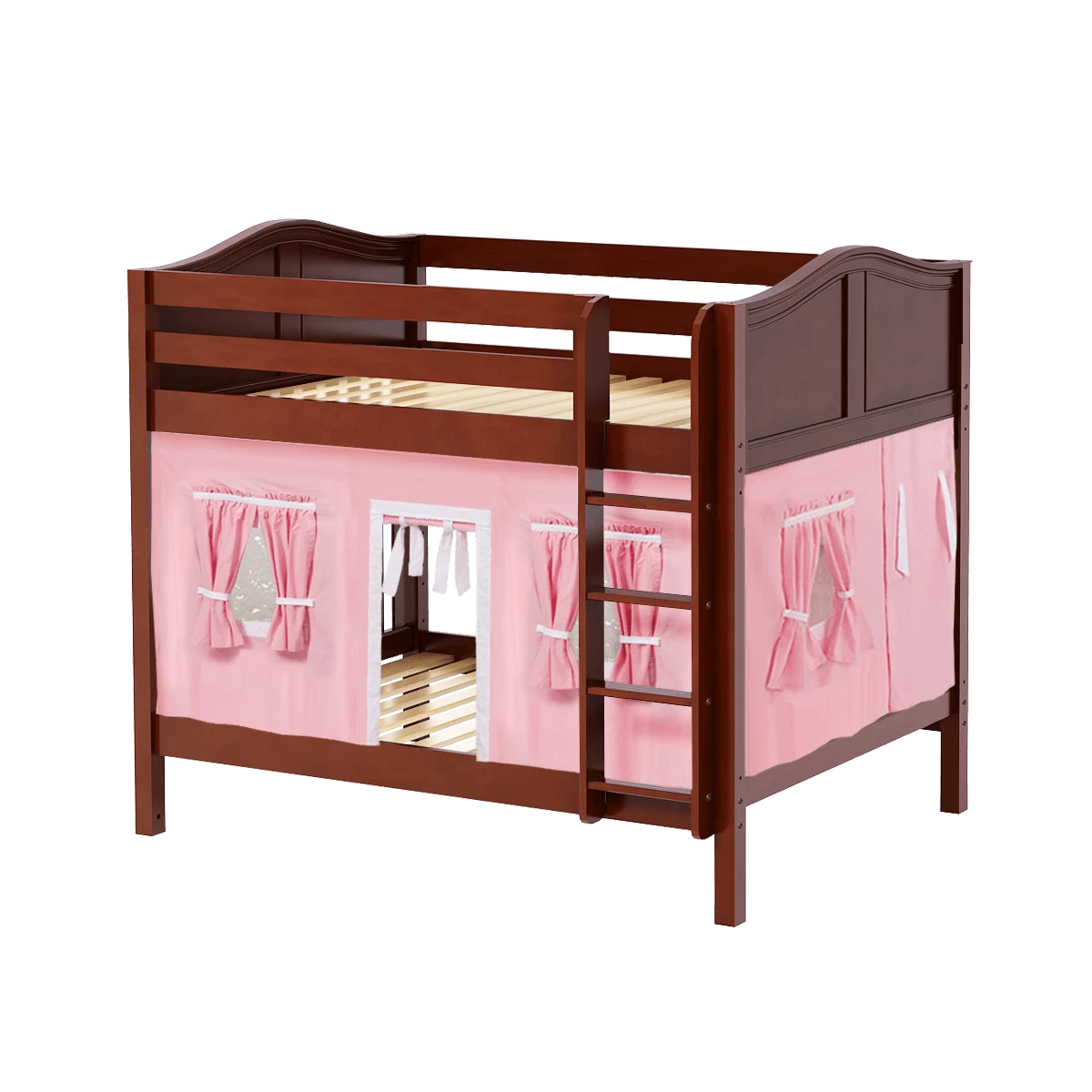 Maxtrix Full Medium Bunk Bed With Straight Ladder + Curtain 16 Maxtrix Full Medium Bunk Bed With Straight Ladder + Curtain - Image 14