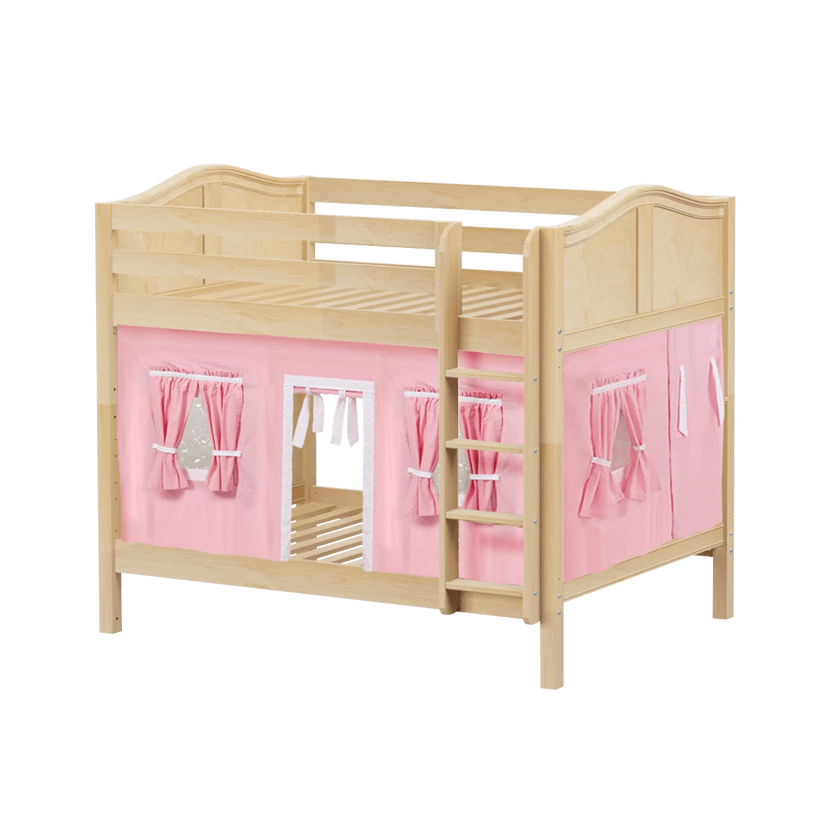 Maxtrix Full Medium Bunk Bed With Straight Ladder + Curtain 19 Maxtrix Full Medium Bunk Bed With Straight Ladder + Curtain - Image 17