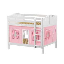 Maxtrix Full Medium Bunk Bed With Straight Ladder + Curtain 41 Maxtrix Full Medium Bunk Bed With Straight Ladder + Curtain -Kid Furniture FIT23 WC 78746b7a ed35 4a32 b23f 0a9945123d69