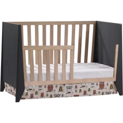 Nest Juvenile Flexx Classic Crib -Kid Furniture Flexx charcoal crib daybed gate 360fc57a 8f82 48a5 b92d 73104047129d